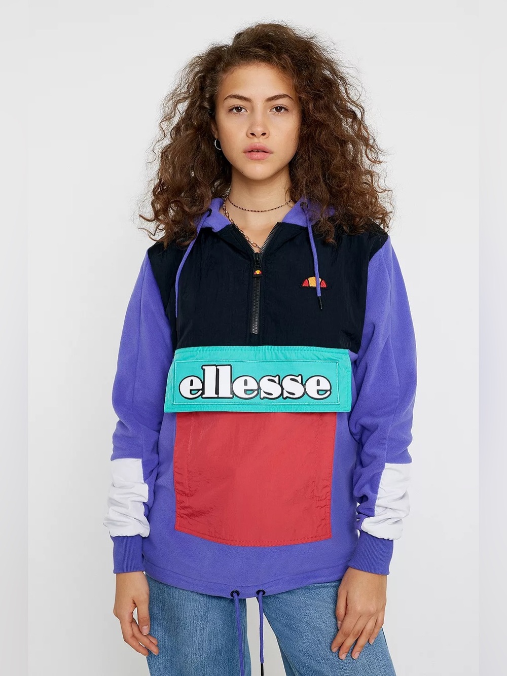 ELLESSE  Courmayeur 1/2 zip fleece hoodie